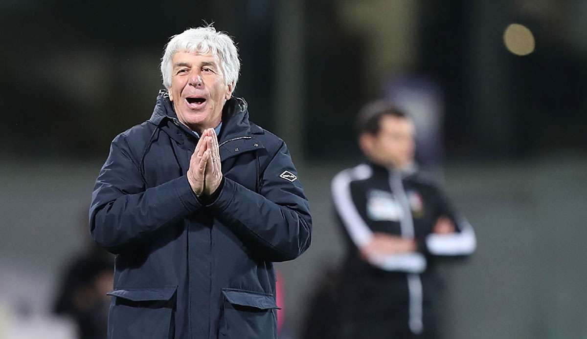 Atalanta Bergamo und Nationalspieler Robin Gosens müssen im italienischen Pokalfinale möglicherweise ohne Trainer Gian Piero Gasperini auskommen.