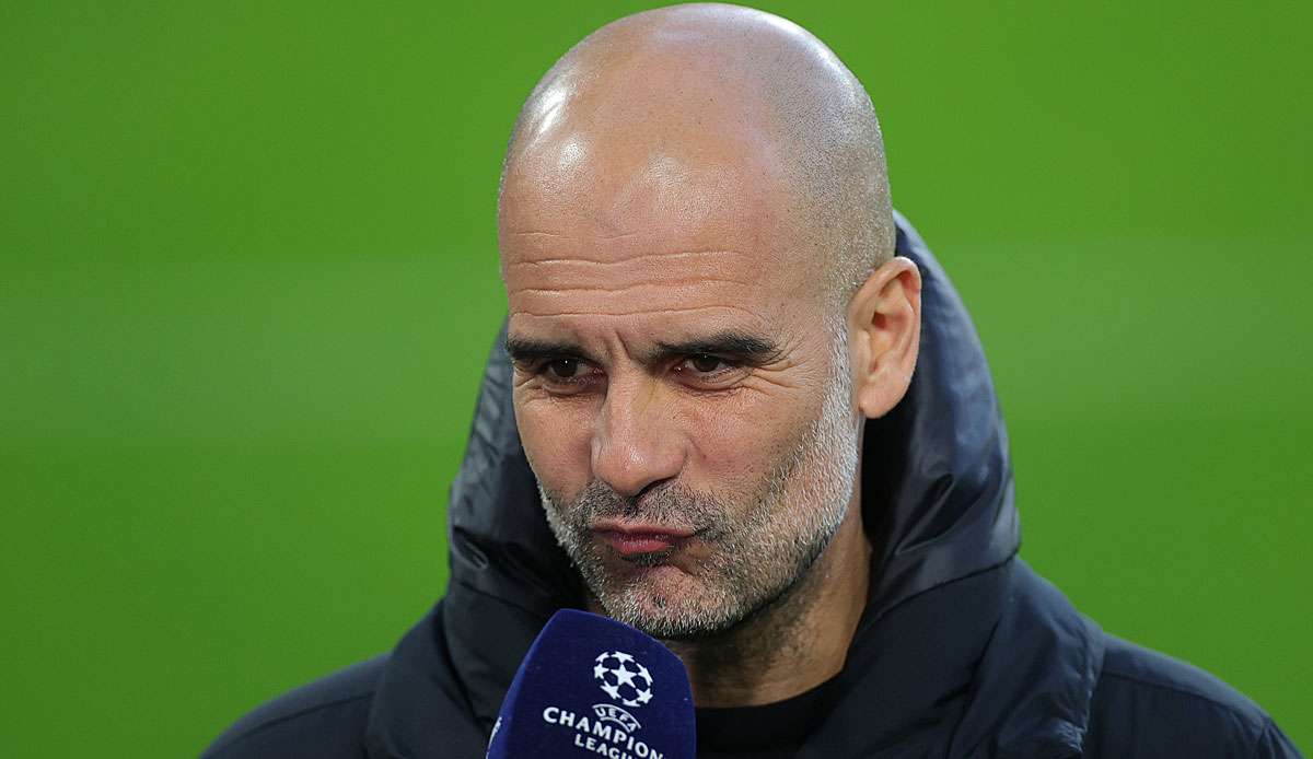 Pep Guardiola zog mit Manchester City ins Halbfinale der Champions League ein.
