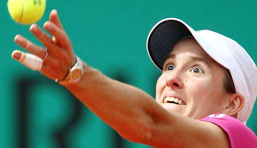 Justine Henin hat Titel Nummer fünf im Blick