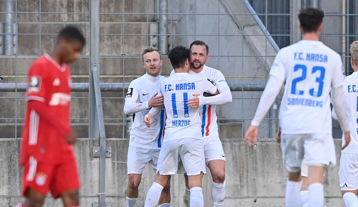Hansa Rostock ist neuer Tabellenführer der 3. Liga.