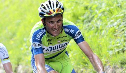 Ivan Basso fährt beim Giro wieder im Rosa Trikot
