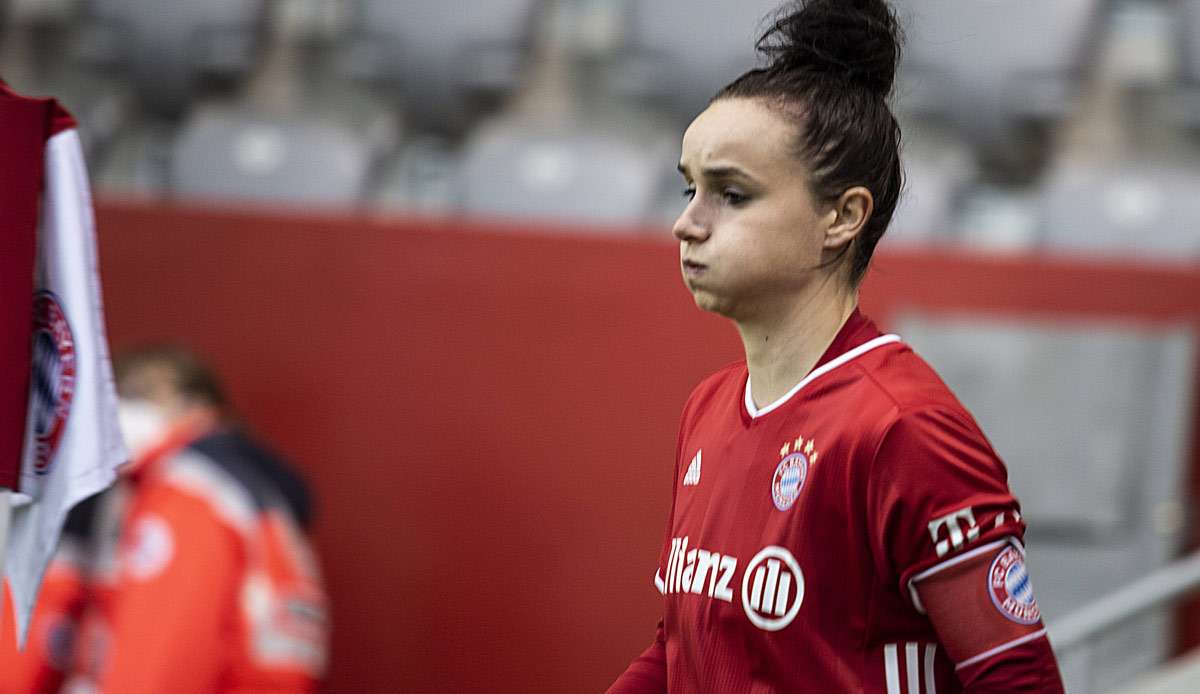 Die Fußballerinnen von Bayern München haben auf dem Weg zu ihrer vierten deutschen Meisterschaft erstmals gepatzt.