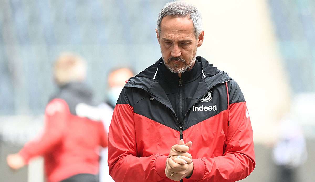 Adi Hütter verlässt Eintracht Frankfurt am Saisonende in Richtung Mönchengladbach.