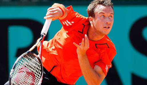 Philipp Kohlschreiber stand 2009 im Achtelfinale der French Open