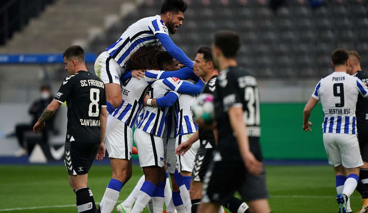 Hertha BSC hat gegen den SC Freiburg gewonnen.