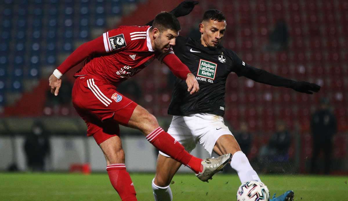 Der 1. FC Kaiserslautern trifft auf die SpVgg Unterhaching.