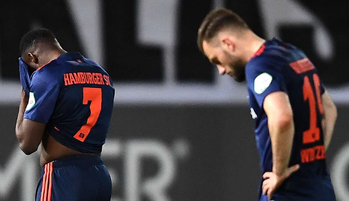 Der HSV unterlag beim SV Sandhausen.