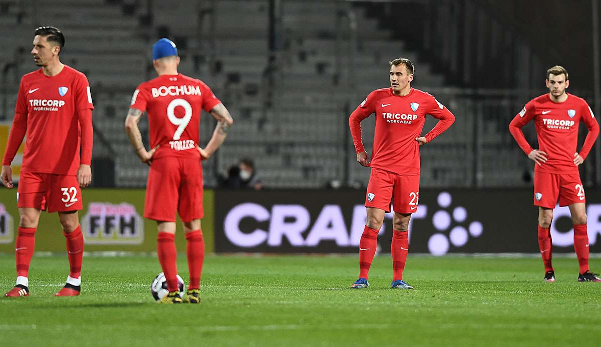 Bochum kassierte trotz Führung eine Niederlage in Darmstadt.