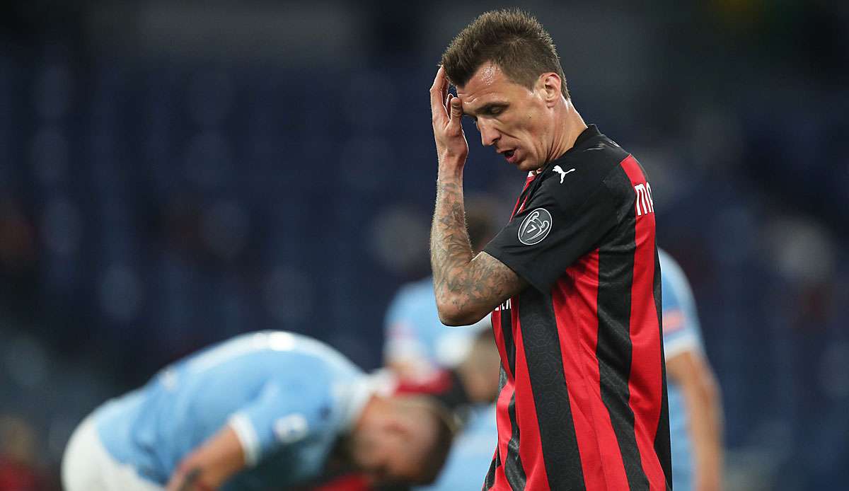 Mandzukic und Milan verloren deutlich bei Lazio Rom.