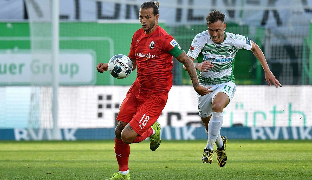 Dennis Diekmeier ist Kapitän des SV Sandhausen.