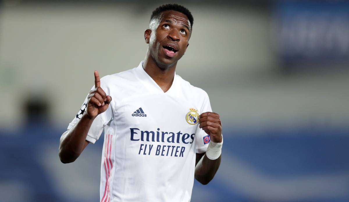 Vinicius Jr. spielt bei Real Madrid.