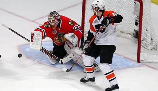 Antti Niemi steht seit 2008 für die Chicago Blackhawks im Tor