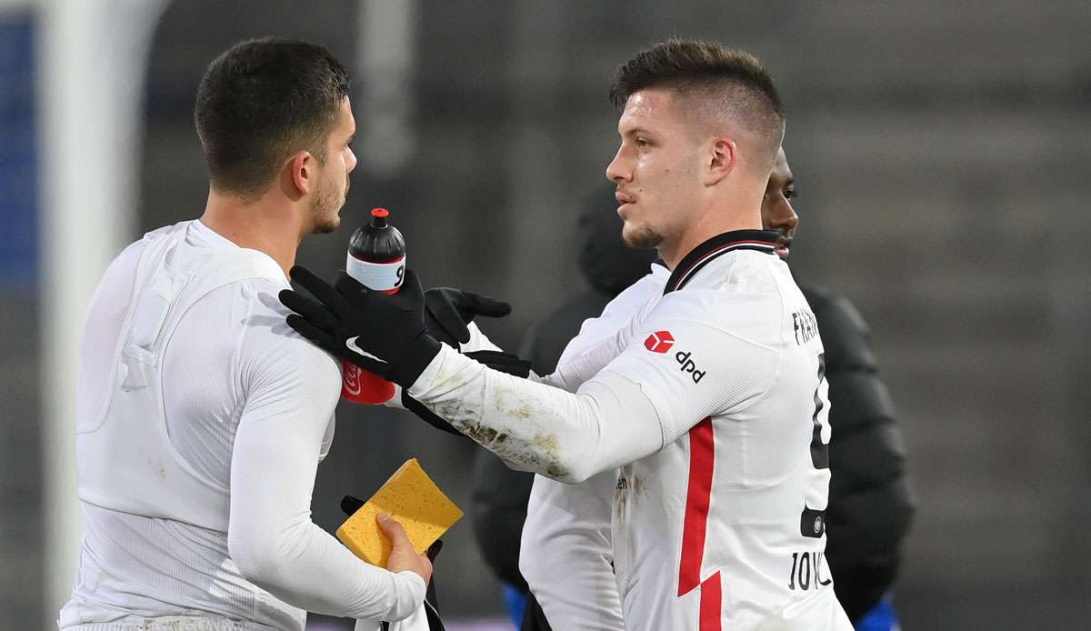 Eintracht Frankfurt und Real Madrid planen offenbar ein spektakuläres Tauschgeschäft. Wie die Bild berichtet, könnten die beiden Klubs Luka Jovic (23) und Andre Silva (25) gegenrechnen.