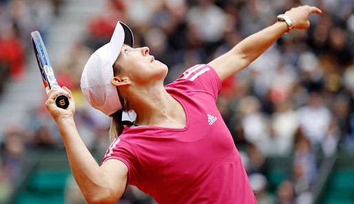 Justine Henin kassierte nach 24 Siegen in Folge in Paris wieder eine Niederlage 