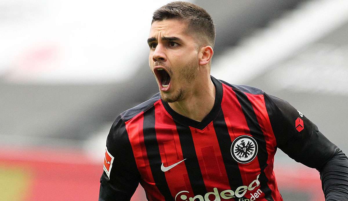 Andre Silva könnte die Eintracht im Sommer verlassen.