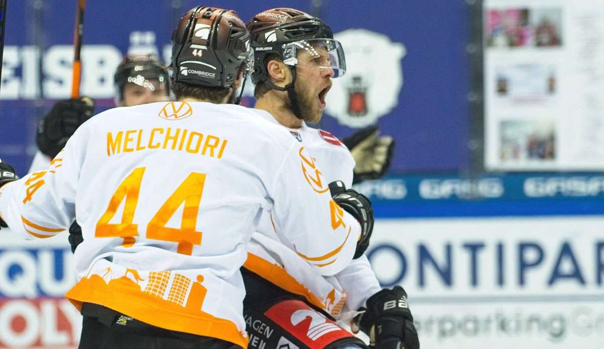 Die Grizzlys Wolfsbrug haben Spiel 1 gegen die Eisbären Berlin in der Overtime gewonnen.