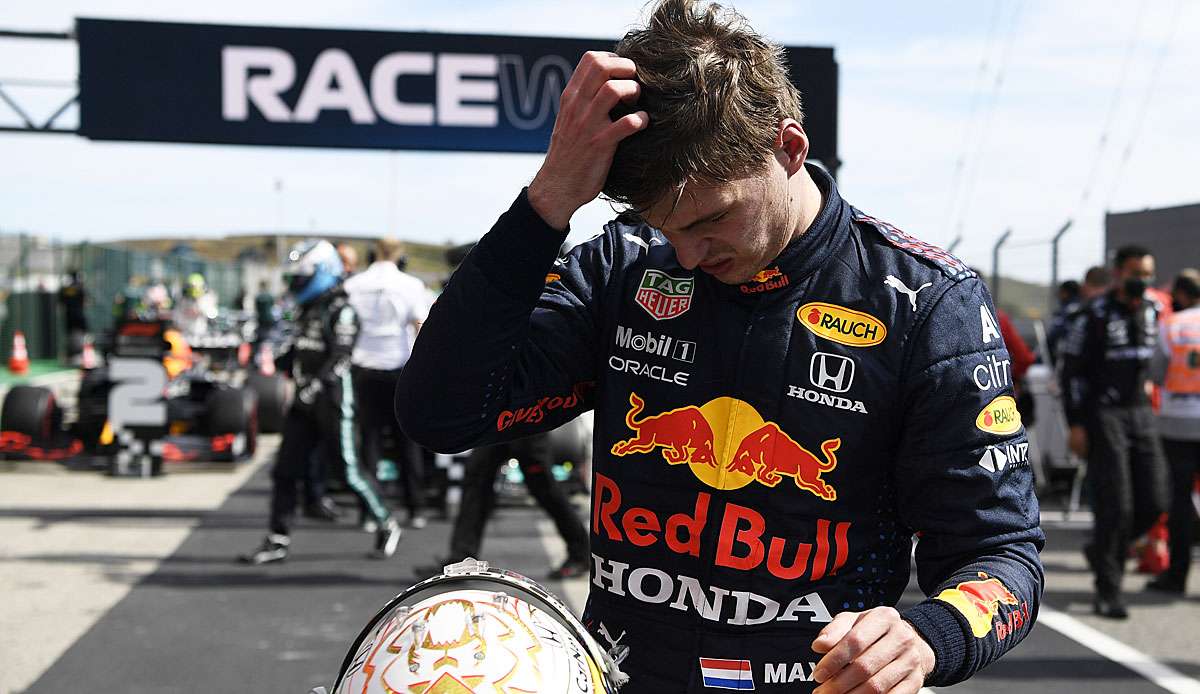 Für Verstappen reichte es in Portugal nicht zum Sieg.