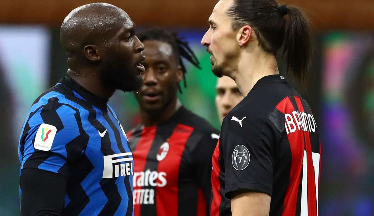 Romelu Lukaku (l.) und Zlatan Ibrahimovic werden wohl so schnell keine Freunde mehr.