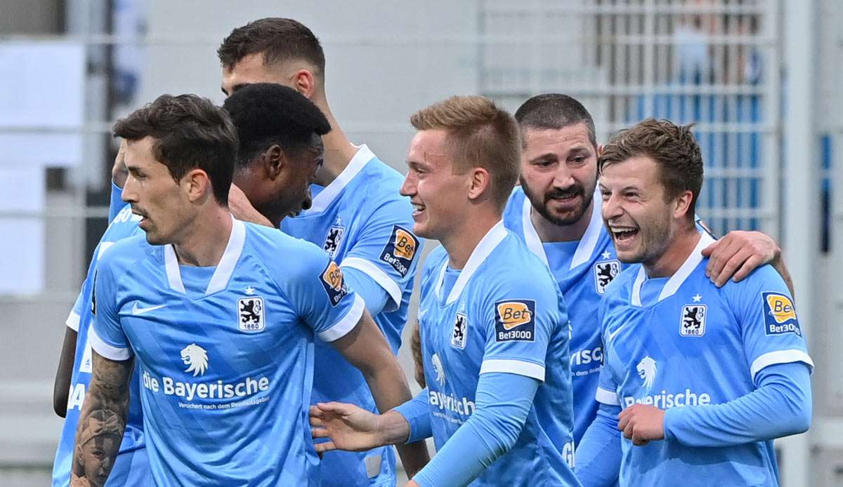 Der TSV 1860 München spielt in der 3. Liga weiter um den Aufstieg mit.