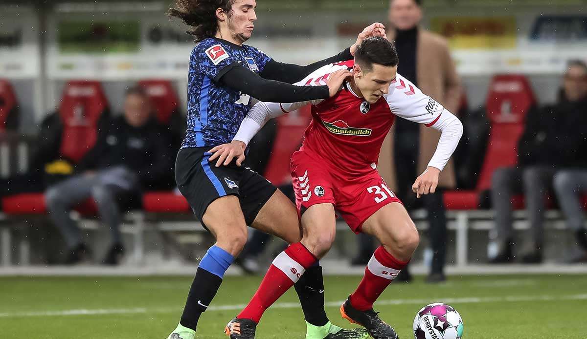 Hertha BSC trifft auf den SC Freiburg.