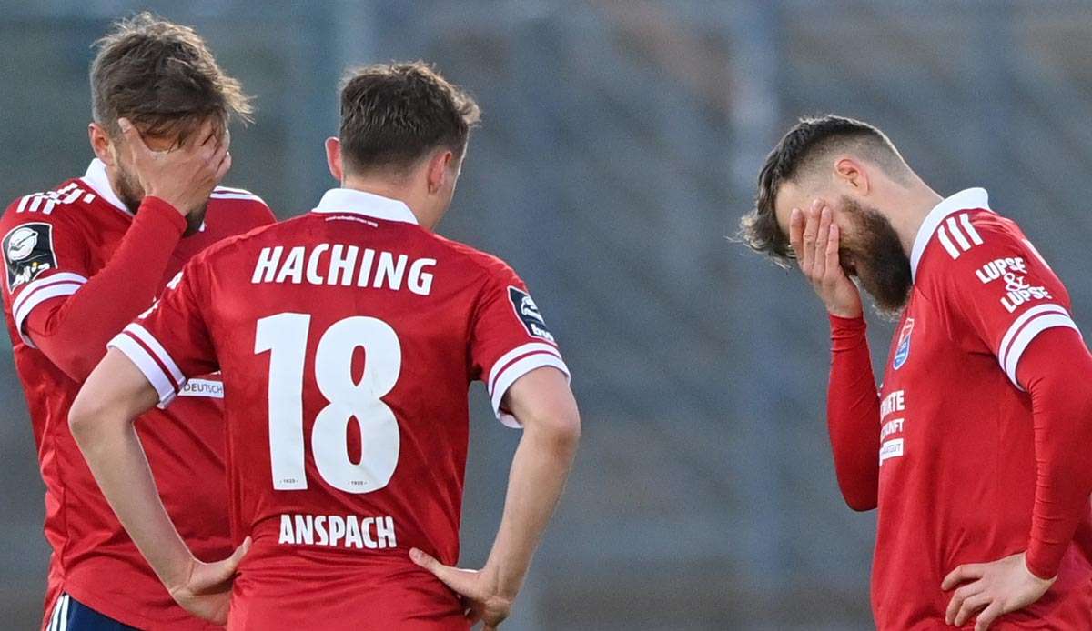 Die SpVgg Unterhaching ist aus der 3. Liga abgestiegen.
