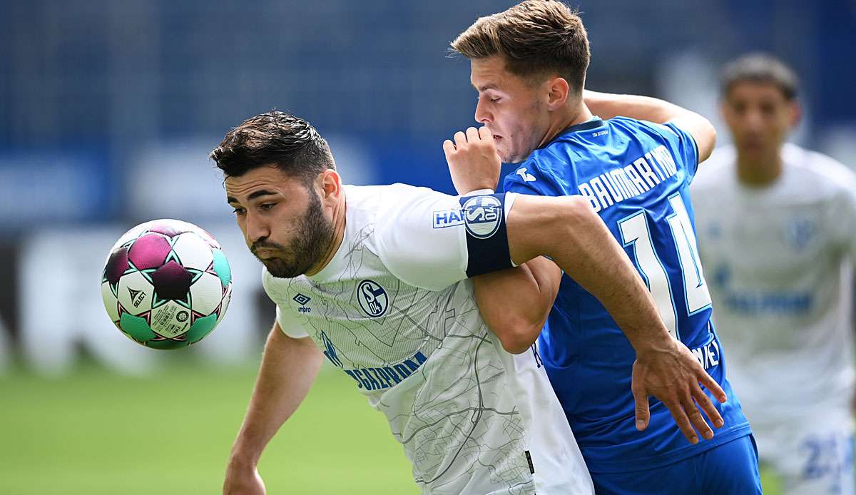 Hoffenheim traf am 32. Spieltag auf Schalke.