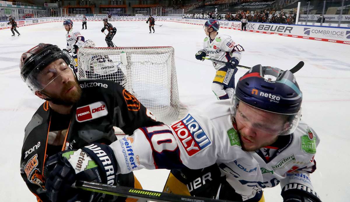 Die Grizzlys Wolfsburg und Eisbären Berlin entscheiden heute die DEL-Meisterschaft 2021.