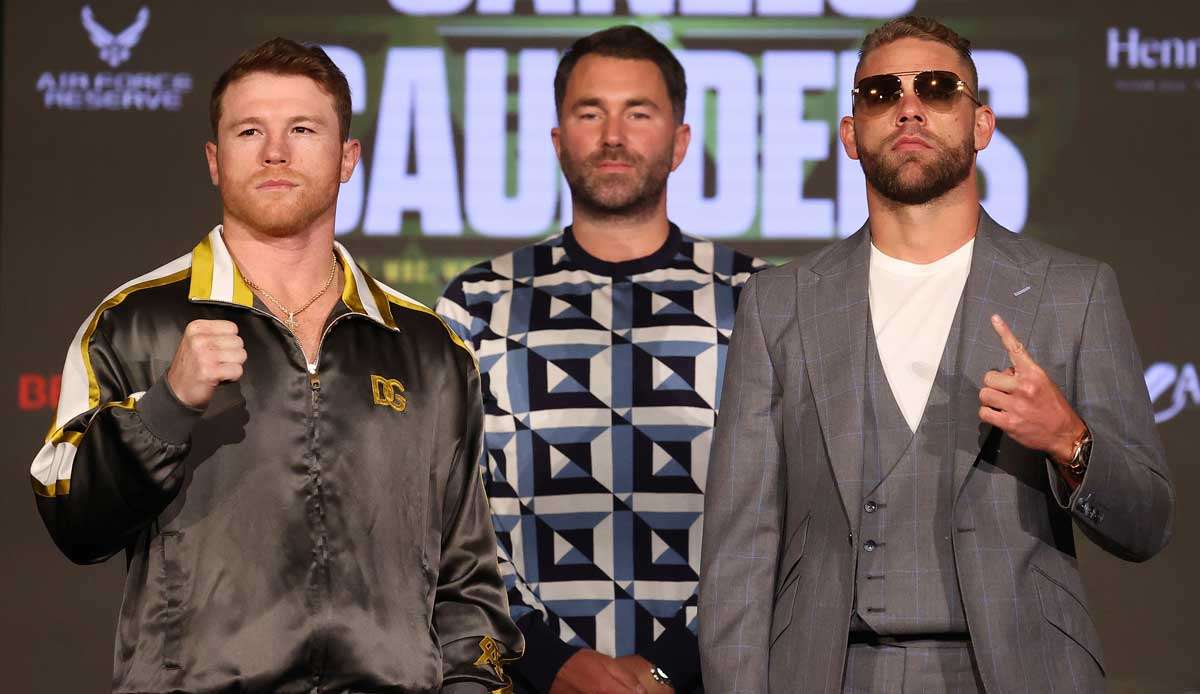 Canelo Alvarez kämpft gegen Billy Joe Saunders.