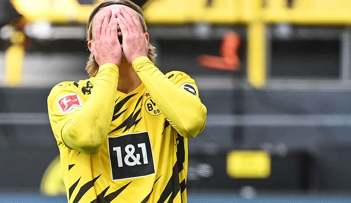 Wird vermutlich gegen RB Leipzig ausfallen: BVB-Stürmer Erling Haaland.