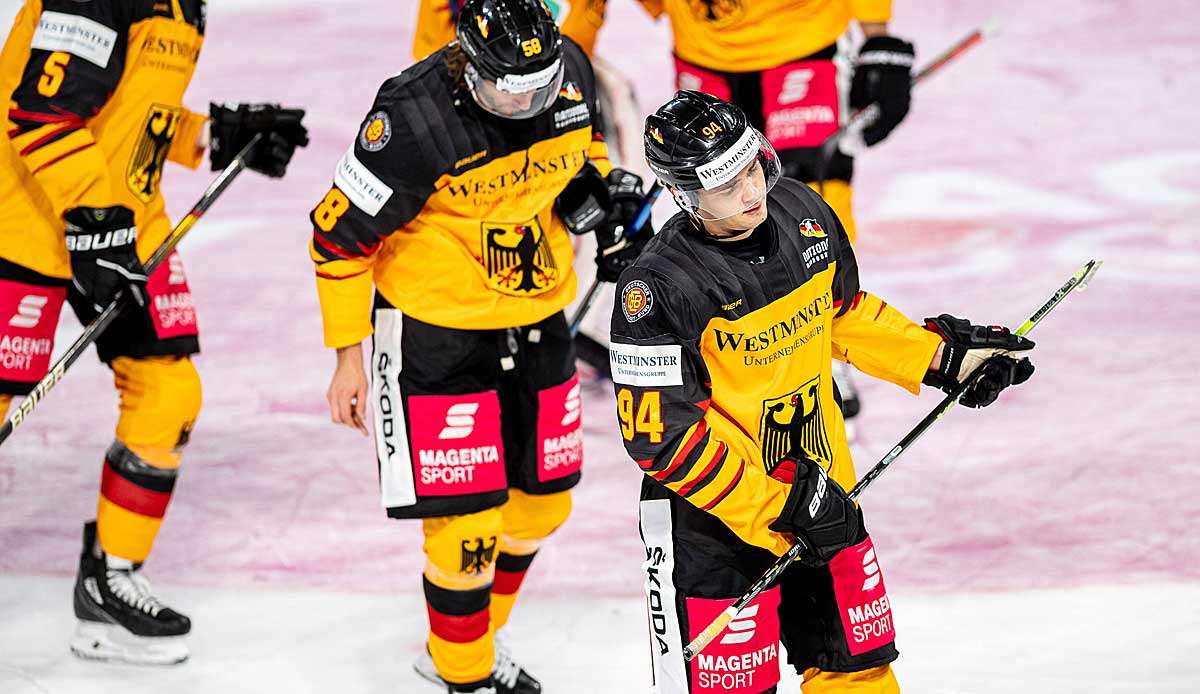 Fünfter Test, fünfte Niederlage: Die deutsche Eishockey-Nationalmannschaft wartet in der WM-Vorbereitung weiter auf ihr erstes Erfolgserlebnis.