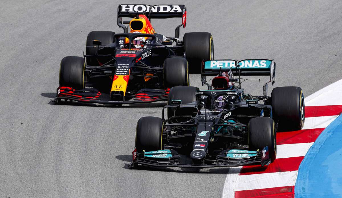 Lewis Hamilton liegt in der Fahrerwertung vor Max Verstappen.