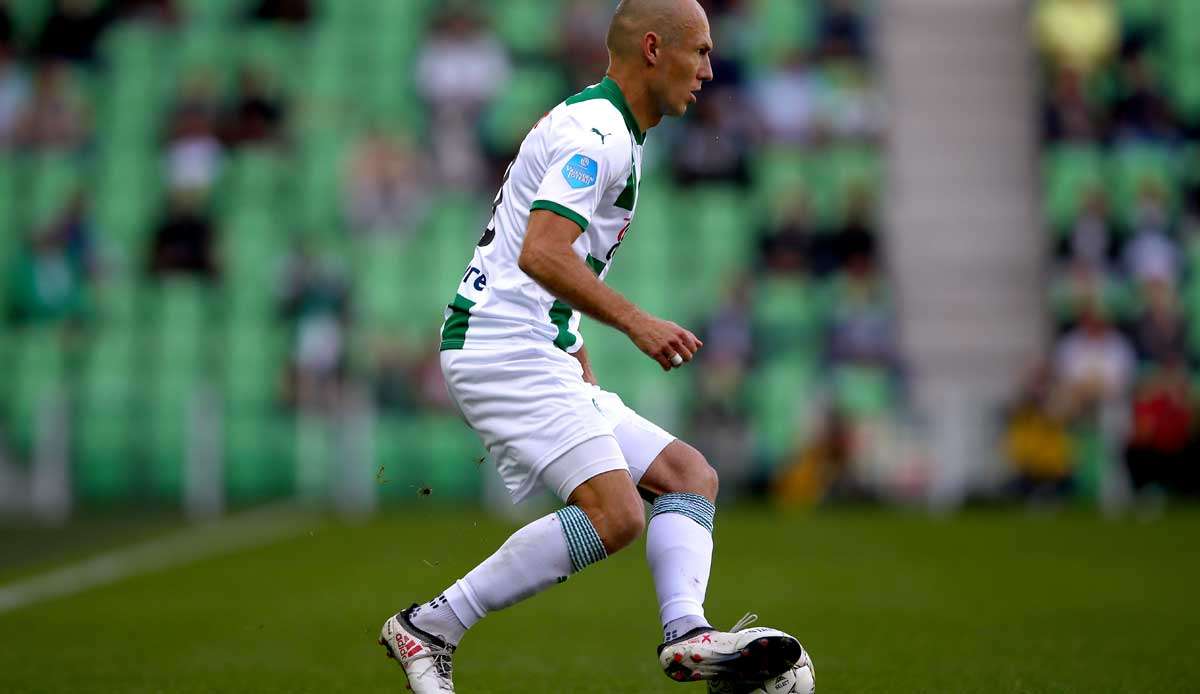 Arjen Robben spielt für den FC Groningen.