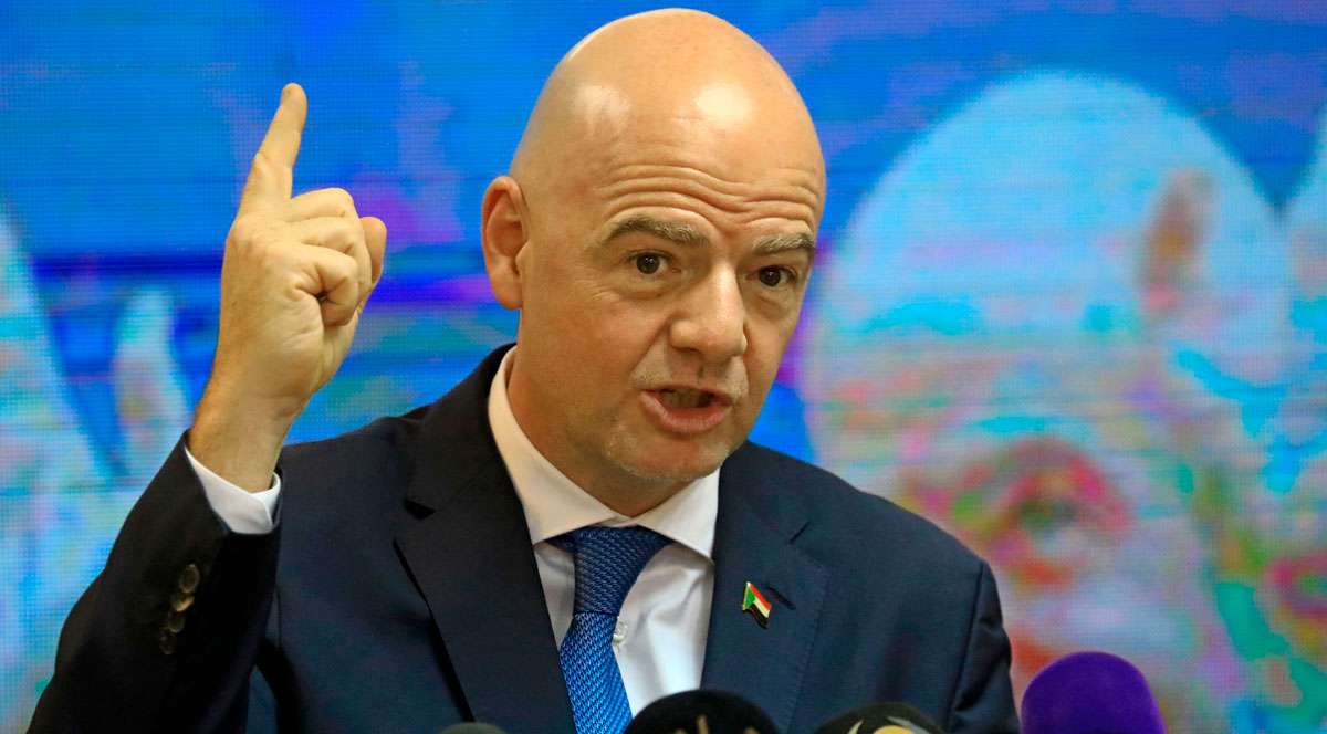 Gianni Infantino sieht Fortschritte in Katar im Vorfeld der WM 2022.