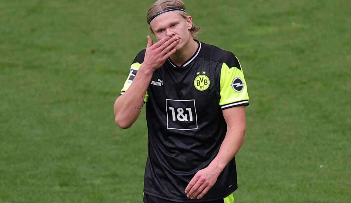 Erling Haaland vermied ein Bekenntnis zum BVB.