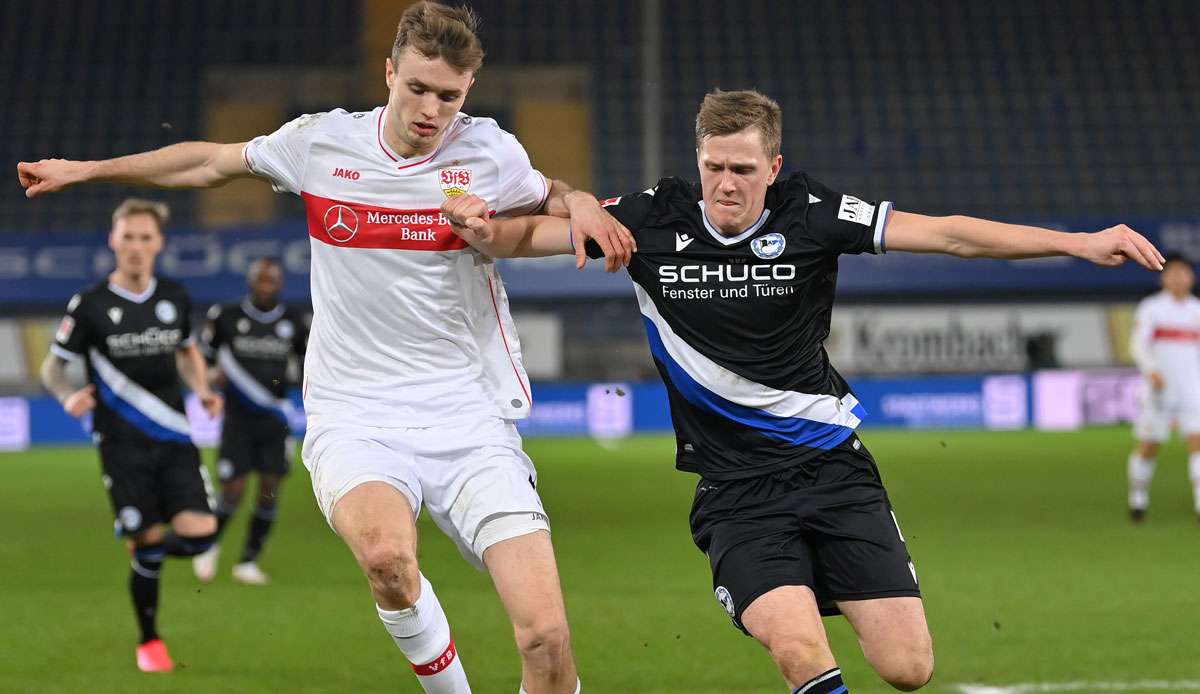 Arminia Bielefeld spielt heute um den Klassenerhalt beim VfB Stuttgart.