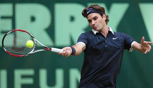Roger Federer gewann das Turnier in Halle bereits fünfmal