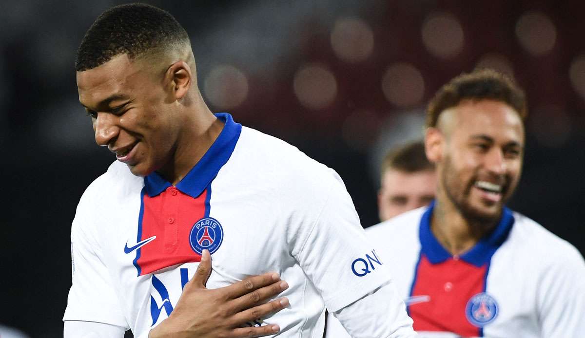 Kylian Mbappe will bei PSG bleiben.