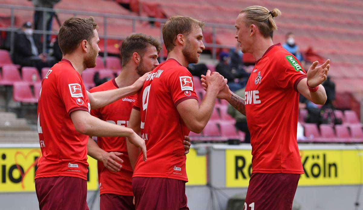 Der 1. FC Köln sicherte sich den Relegationsplatz durch einen Sieg gegen Schalke 04.