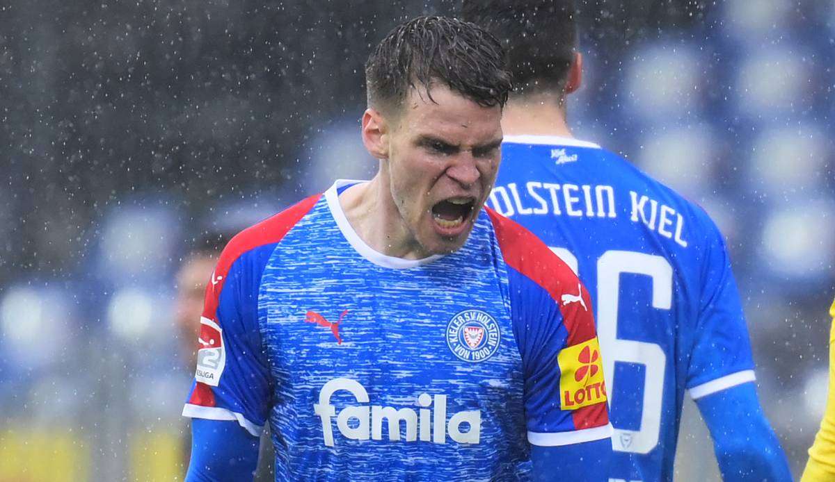 Holstein Kiel spielt in der Relegation zur Bundesliga gegen den 1. FC Köln.