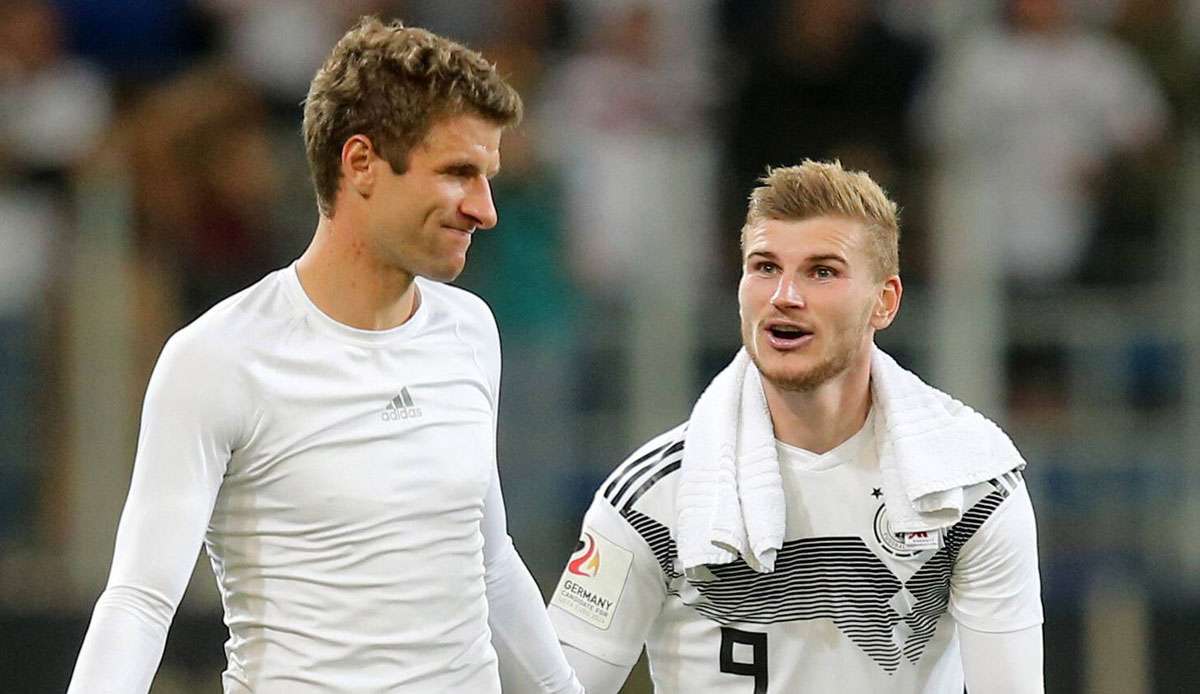 Timo Werner freut sich über die Rückkehr von Thomas Müller ins DFB-Team.