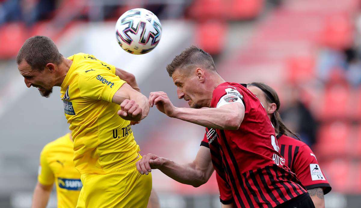 Der VfL Osnabrück (gelb) benötigt im Rückspiel einen hohen Sieg gegen den FC Ingolstadt.