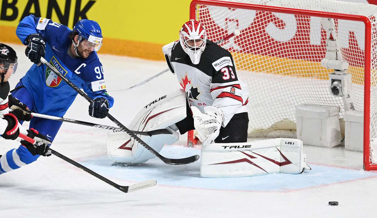 Mit dem dritten Sieg in Folge ist Kanada bei der Eishockey-WM in Riga nach Punkten mit der deutschen Nationalmannschaft gleichgezogen.