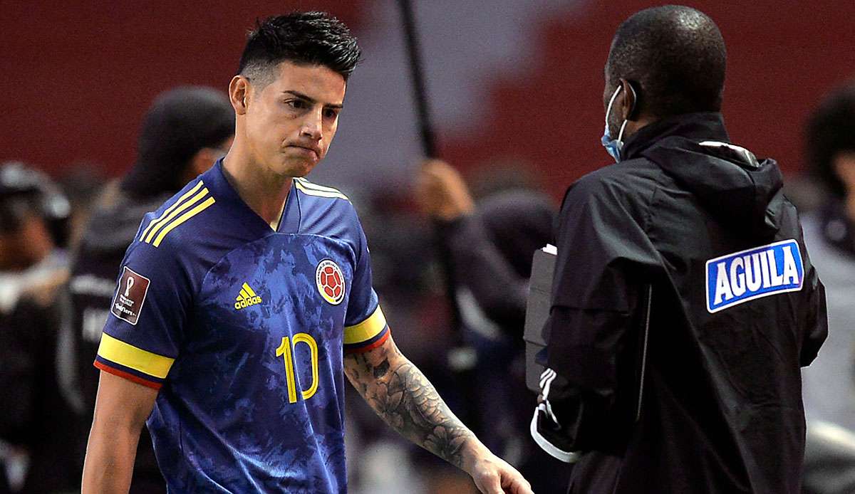 James Rodriguez wurde nicht für die Copa America nominiert.