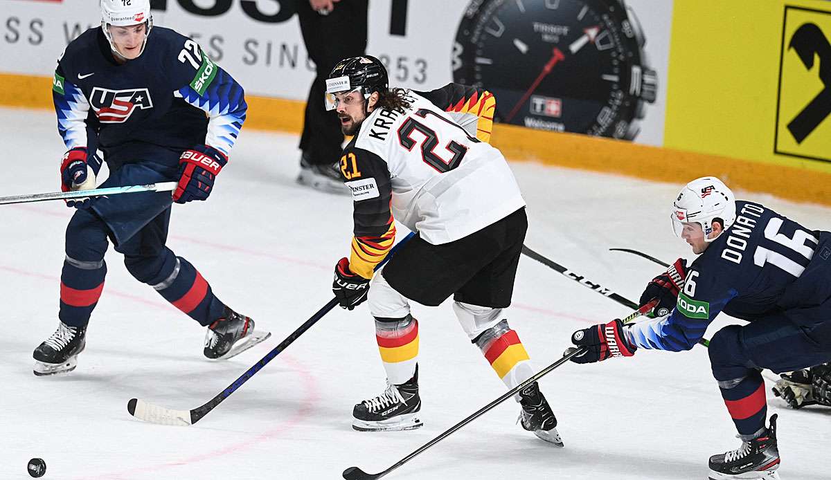 Das DEB-Team muss sein Spiel gegen Lettland gewinnen.