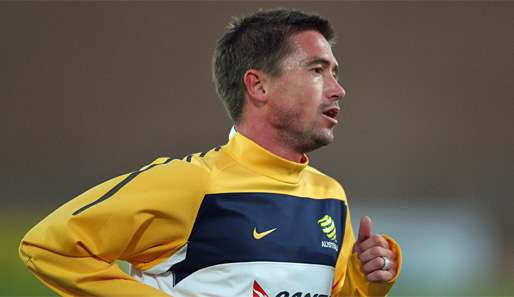 Angriffslustig und motiviert: Harry Kewell und seine Socceroos