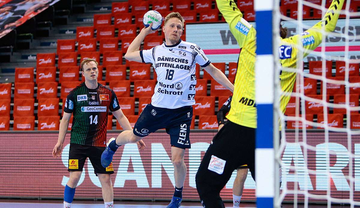 Flensburg bleibt der THW Kiel auf den Fersen.