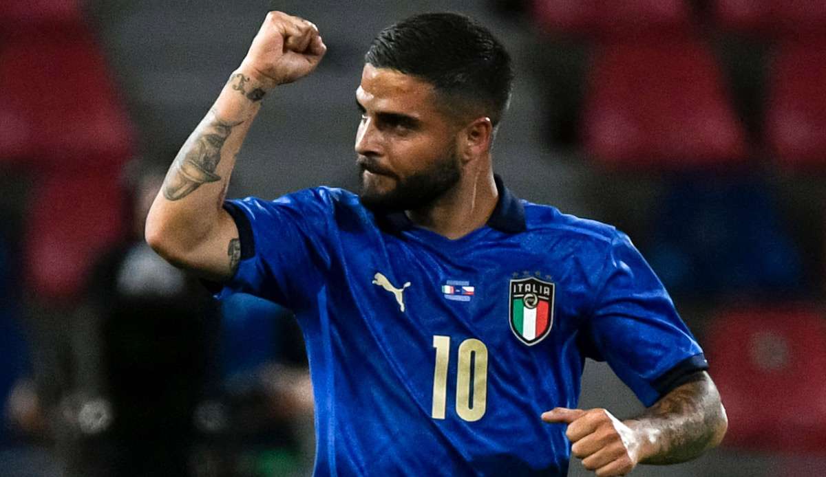 Lorenzo Insigne eilte mit Italien zuletzt von Sieg zu Sieg.