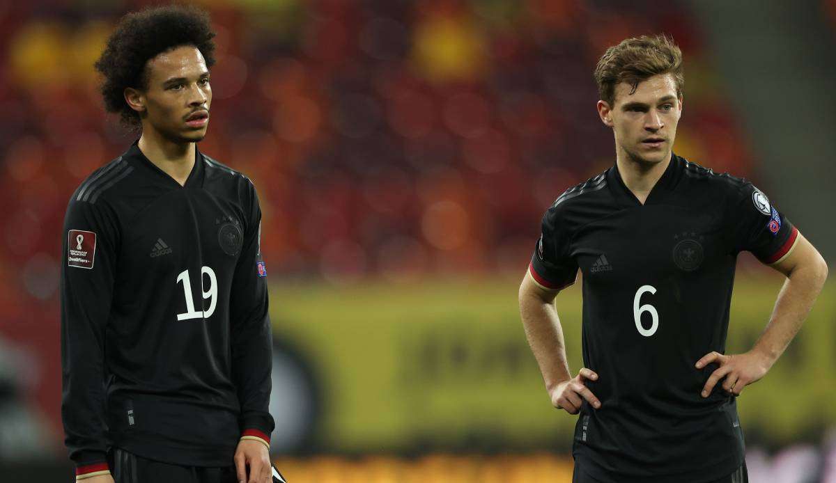 Joshua Kimmich sprach in der Medienrunde auch über seinen kleinen Disput mit Leroy Sane.