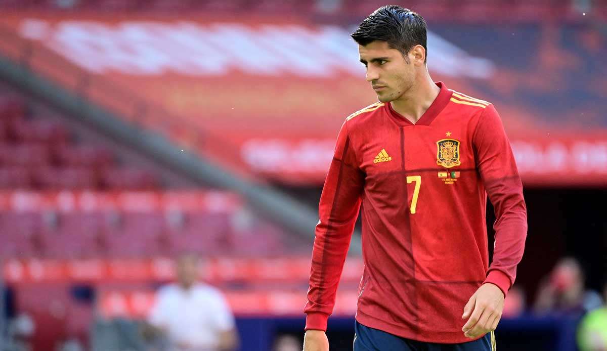 Alvaro Morata geht bei der EM für Spanien auf Torejagd.