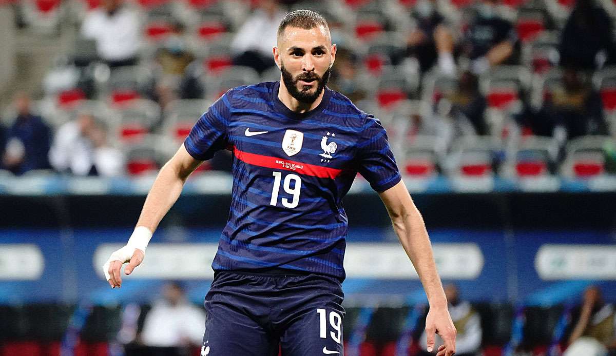 Karim Benzema wurde für die EM 2021 wieder nominiert.